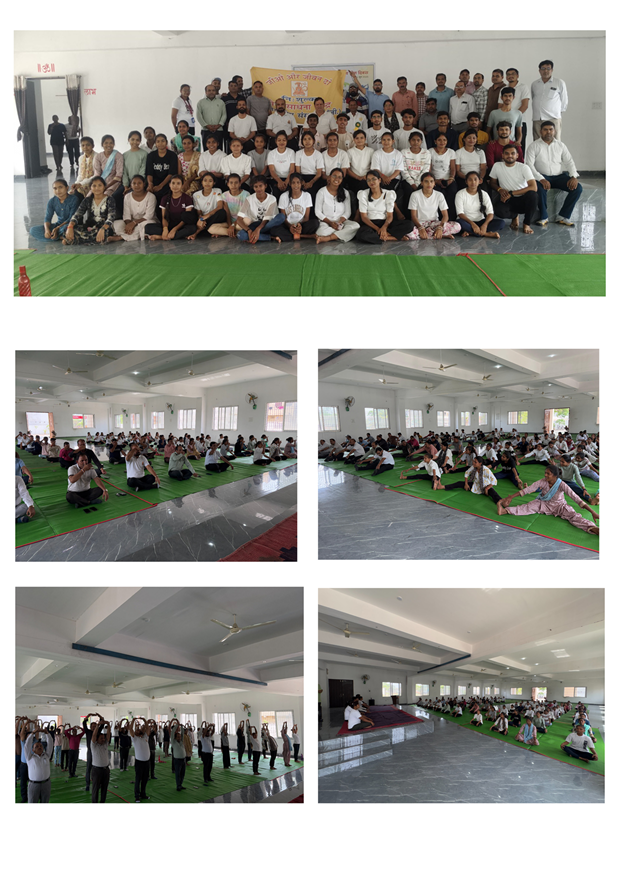 Yoga Day 2025 ( Mahindra Skill Academy )